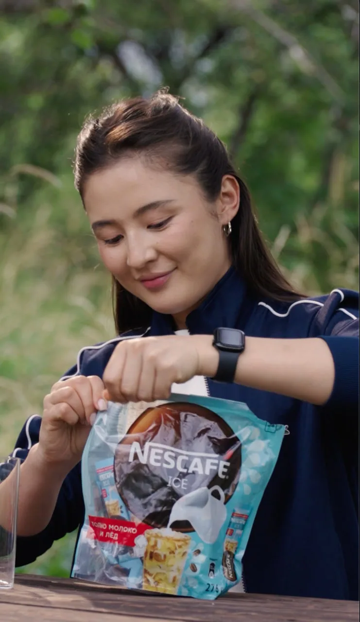 Nescafé Gold: ребрендинг с Жазирой Еркін — фото 3
